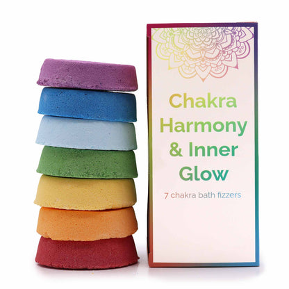 Chakra-Harmonie & Inneres Strahlen Badebomben Set